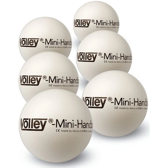 Volley Weichschaumbälle-Set "Mini Handball" 1 Volley Weichschaumbälle-Set "Mini Handball"