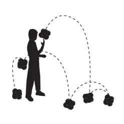 Sport-Thieme Spaßball "Jumbo" -Derbymika Verkaufe 195 4904 Grafik