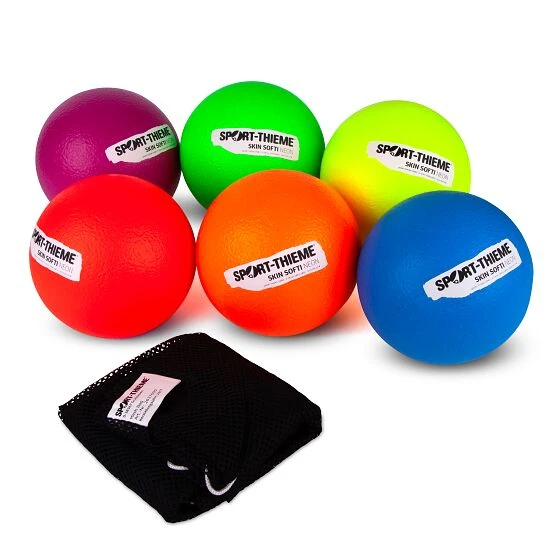 Sport-Thieme Skin-Ball Weichschaumbälle-Set "Softi Neon" 2 Sport-Thieme Skin-Ball Weichschaumbälle-Set "Softi Neon" – Bild 2