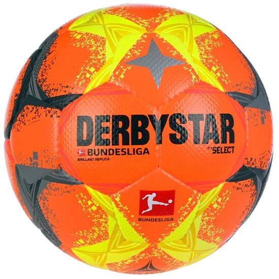 Derbystar Fußball "Bundesliga Brillant Replica High Visible 2022/2023" 1 Derbystar Fußball "Bundesliga Brillant Replica High Visible 2022/2023"
